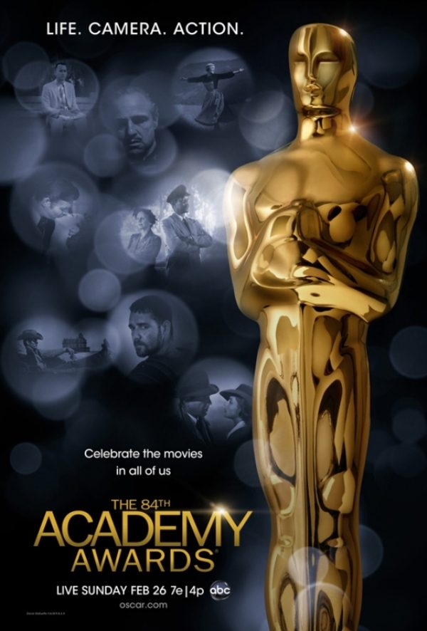 Cartaz da 84º cerimônia do Oscar